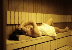 terapia del calore: sauna