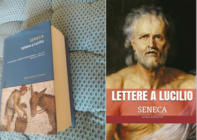 Copertina del mio libro non fiction preferito: Lettere a Lucilio di Seneca